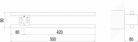 Полка Электро П2 ПРОФ 500х90 NEW Йошкар-Ола - фото 4